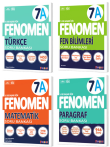 Fenomen 7.Snf Trke Matematik Fen Paragraf A 4 Kitap Set