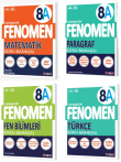 Fenomen 8.Snf Trke Matematik Fen Paragraf A 4 Kitap Set