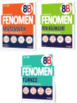 Fenomen 8.Snf Trke Matematik Fen B 3 Kitap Set