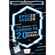 2020 KPSS Coğrafya 20 Deneme Sınavı Dijital Çözümlü Pelikan Yayınları
