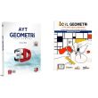 TYT-AYT Geometri Soru Kitabı 2 Farklı Yayın Bir Arada Set