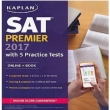 Kaplan Publishing SAT Premier 2017 with 5 Practice Tests Online Book