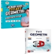Kenan Kara ile TYT AYT Geometri Video Ders Kitabı + TYT Geometri Soru Bankası 3D Yayınları
