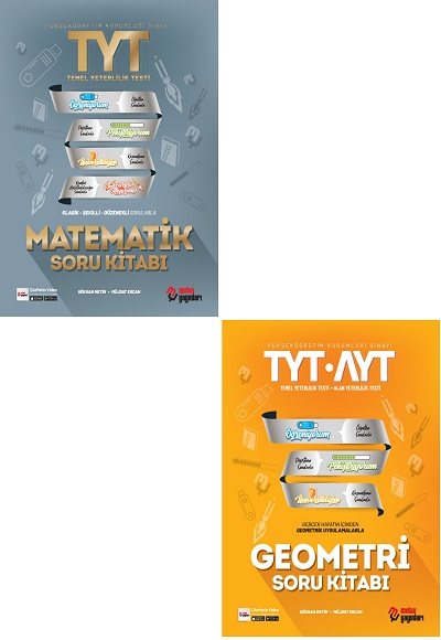 2023 Metin Yayınları TYT Matematik Soru Bankası 2023 Metin Yayınları TYT-AYT Geometri Soru Bankası