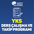 2025 Eit Akademi YKS (TYT-AYT) Ders alma ve Takip Program