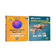 2024 TYT 9. Sınıf 10. Sınıf Coğrafyanın Kodları Video Ders Kitabı ve Coğrafyanın Kodları Dünya Haritaları