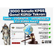 2023 KPSS 3000 Soruda Genel Kltr Tekrar Tarih Corafya Vatandalk 3l Sper Paket