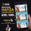 2023 KPSS Hafza Teknikleriyle Genel Tarih Video Ders Paketi