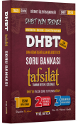 2024 DHBT Tafsilat Serisi Tüm Adaylar Çözümlü Soru Bankası  Yedibeyza Yayınları