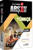 KPSS Arşiv Türkçe Tamamı Çözümlü 2018