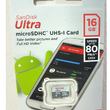 SanDisk 16 GB Ultra MicroSD Hafıza Kartı