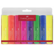 Faber-Castell Şeffaf Renkler 8`li Fosforlu Kalem Seti