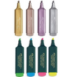 Faber-Castell 4 Adet  Metalik 4 Adet Canlı Renk Fosforlu Kalem Serisi