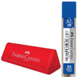 Faber Castell 0.7mm uç Faber Castell kırmızı üçgen silgi