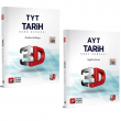 TYT AYT Tarih Soru Bankası Tamamı Video Çözümlü 2li Set 3D Yayınları
