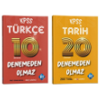 KR Akademi Yayınları 2022 KPSS GY GK Türkçe Tarih Denemeden Olmaz Video Çözümlü 30 Deneme Seti