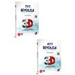2024 TYT AYT Biyoloji Soru Bankası Seti 3D Yayınları