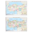 Türkiye Mülki İdare Haritası Ankara Yayıncılık (Yazılabilir - Silinebilir) Ankara Yayıncılık