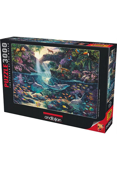 Anatolian Ormanın Derinliği Jungle Paradise 3000 Parça Puzzle - Yapboz