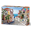 Yappuz Çiçekli Sokak 1000 Parça Puzzle
