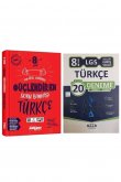 Ankara Yayınları Güçlendiren Türkçe Soru Bankası 2022 ve Türkçe 20`li Deneme 2 Kitap Set