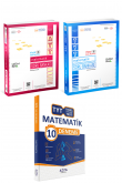 345 Yayınları AYT ve TYT Matematik Soru Bankaları ve TYT Matematik 10 Fasikül Deneme