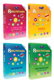 Binot Yayınları LGS 1.Dönem Multivitamin 4 Kitap Seti Türkçe Matematik Fen ve İnkılap