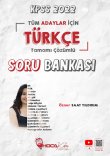 2022 KPSS Türkçe Tamamı Çözümlü Soru Bankası Hoca Kafası