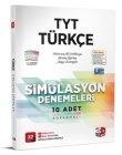 TYT Türkçe Simülasyon Denemeleri 2023 Detaylı Video Çözümlü 3D Yayınları