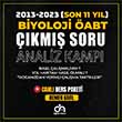 2013-2023 (SON 11 YIL) BYOLOJ ABT km Soru Analiz Kamp Dijital Hoca