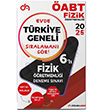 Dijital Hoca 2025 ABT Fizik Trkiye Geneli PDF zml Kurumsal 6`l Deneme