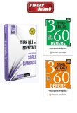 Pegem 2024 KPSS ABT Trk Dili ve Edebiyat Tamam zml Soru Bankas+reti Kpss GyGk Deneme Seti(3Kitap)
