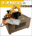 Bauer 3600 Watt Ahşap Taşıma Çantalı Sarı Bakir Sargılı Metal Şanzuman Çift Bıçakli Planya Rende Makinesi