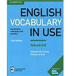 English Vocabulary in Use Advanced with answers and eBook