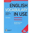 English Vocabulary in Use Elementary with answars and eBook
