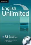 English Unlimited Elementary Self-study Pack (Workbook with DVD-ROM) - Cambridge