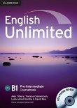 English Unlimited Pre-intermediate Coursebook with e-Portfolio - Cambridge