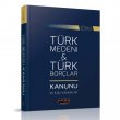Türk Medeni Kanunu ve Türk Borçlar Kanunu ve İlgili Kanunlar Dikişli Ciltli - Savaş Yayınları Kanun Metinleri 2021