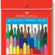 Plastik Çantalı 36 Renk Pastel Boya Faber Castell