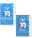 TYT Matematik TYT Türkçe Palmetre Serisi 10 Deneme Seti Video Çözümlü Palme Yayınları