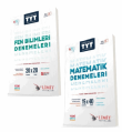 TYT Matematik 15x40 + TYT Fen Bilimleri 20x20 Deneme Seti Limit Yayınları
