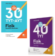 TYT Fizik 40 Deneme + AYT Fizik 30 Deneme Sınavı Nihat Bilgin Yayınları