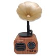 Everton RT-705 Gramofon Görünümlü Bluetooth Hoparlör Mini Radyo