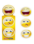 Notyaz Smile Sticker & Kitap Ayrac Model1, Nano Yapkanl, zel Kesim