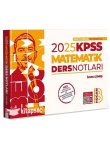 2025 KPSS Matematik Ders Notlar Benim Hocam Yaynlar