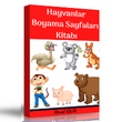 Hayvanlar Boyama Sayfaları Kitabı