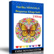 Yetişkinler İçin Harika Mandala Boyama Kitap Seti (2 Kitap)
