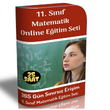 11. Sınıf Matematik Online Görüntülü Eğitim Seti