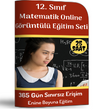 12. Sınıf Matematik Online Görüntülü Eğitim Seti