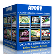 Adobe Grafik Tasarım Uzmanlığı Seti- 6 Süper Kitap